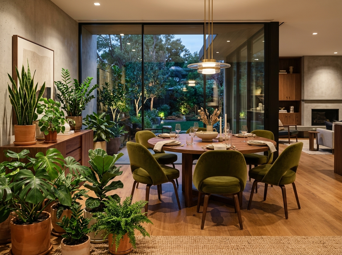 QONE Interiors Designed Dining & Living Room